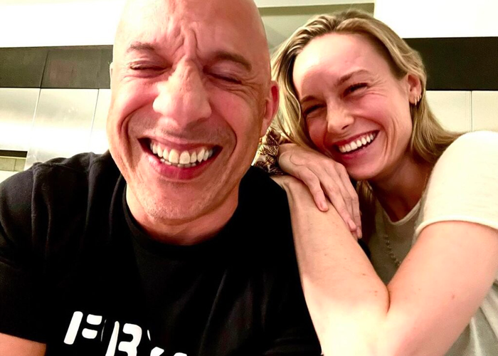 Vin Diesel Says Brie Larson Is Joining Fast & Furious 10: “Welcome to the Family”